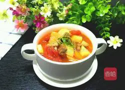 Illustration of borscht recipe 12