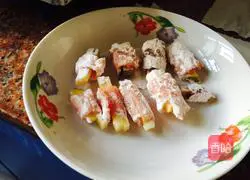 Illustration of the potato version of sweet and sour pork ribs 3