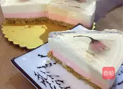 Illustration of how to make Sakura Mousse (6 inches) 18