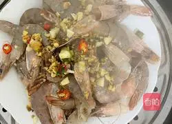 The correct way to steam frozen shrimp, nutrition Delicious, tender meat, sweet and not fishy.Illustration 5