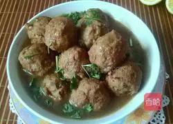 Illustration of how to make Sixi Meatballs 16