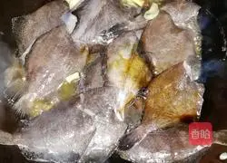 Illustration of braised drumeye (konoha sole) 3