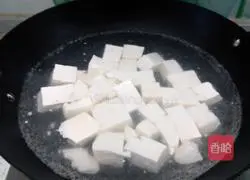 Illustration of braised homemade tofu 2