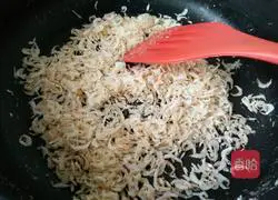 Illustration of how to make fried shrimp skin with green onion 3