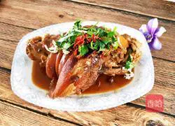 Illustration of Braised Pork Knuckles 20