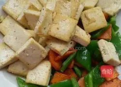 Illustration of making sweet and sour home-cooked tofu 5