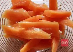 Illustration of how to make fried chicken tenders 1