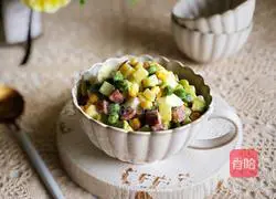 Illustration of how to make low-fat salad 9