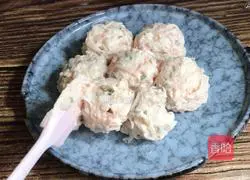 Illustration of how to make steamed radish balls 6