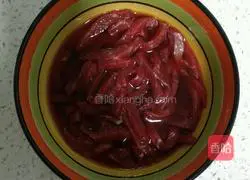 Illustration of how to make fish-flavored shredded pork (halal) 2