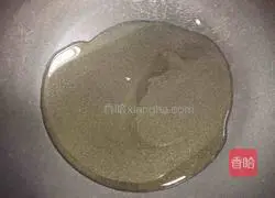 Illustration of how to make scallion oil crab cheese rice cake 11