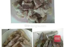 Illustration of how to make Spicy Pot Ribs, Chicken Feet and Shrimp 1