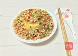 Illustration of how to make minced meat and mashed potatoes 10