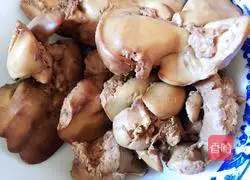 Illustration of how to make salted chicken liver 3