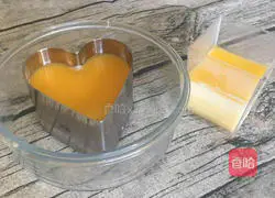 Illustration of how to make orange mousse cake 12