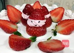 8-inch strawberry cream cake recipe 14