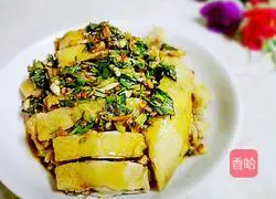 Illustration of how to make white-cut chicken 9