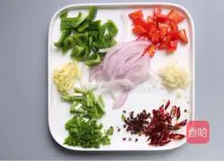 Illustration of how to make spicy razor clams 2