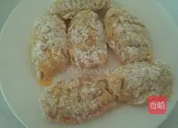 Crispy skin Illustration of how to make fried chicken wings 10