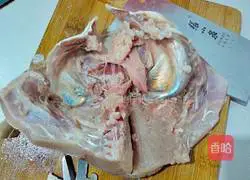 Illustration of how to make fish head with chopped pepper 3