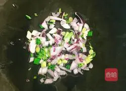 Illustration of how to make vegetarian fried sandwich 5