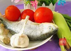Corn tomato fish recipe 1
