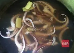 Illustration of how to make spicy squid tentacles 5