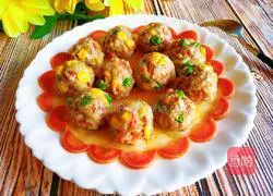 Colorful Meatball Recipe Illustration 1