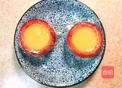 Illustration of how to make tomato and egg cups 6