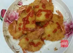 Illustration of how to make golden shrimp 6