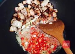 Illustration of how to make stir-fried meat with bamboo shoots 6