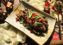 Illustration of how to make stir-fried fish 11