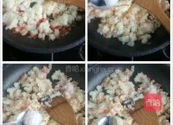 Illustration of how to make colorful mashed potatoes 7