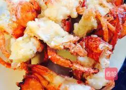 Illustration of how to make ginger and scallion lobster 6