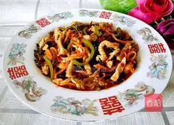 Illustration of how to make fish-flavored shredded pork 21