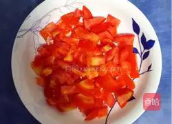 Illustration of how to make twice-cooked pork with red pepper and green vegetables 3