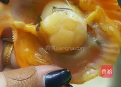 Illustration of steamed scallops with soy sauce and garlic 5