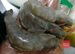 Garlic prawns Illustration of how to make shrimp 1