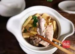 Illustration of how to make steamed pork ribs with yuba 10