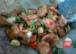 Xiangxi stir-fry Meat cooking illustration 10