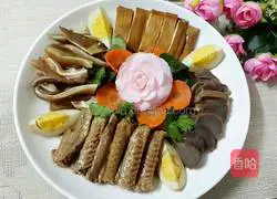 Illustration of how to make brine platter 13