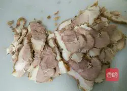 Illustration of how to make twice-cooked pork with minced garlic 1