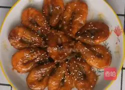 Illustration of Braised Prawns 13