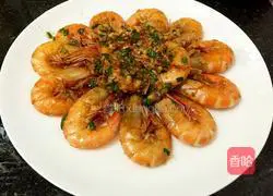 Illustration of how to make braised shrimps with abalone sauce 6