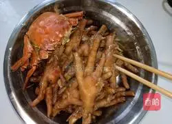 Illustration of how to make braised chicken feet 5