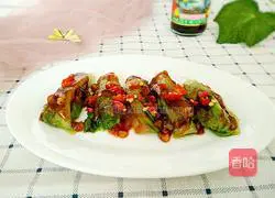 Oyster Sauce Lettuce Wraps Recipe Illustration 9