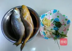 Illustration of Braised Yellow Croaker 1