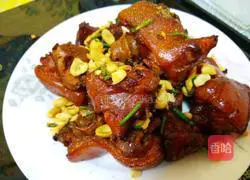 Illustration of roasting pig's trotters 10