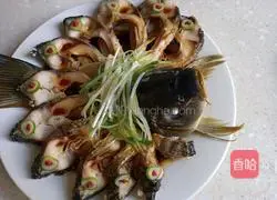 Illustration of how to cook the prosperous peacock fish 13