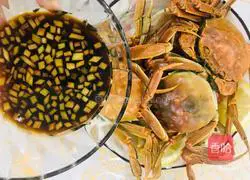 Illustration of how to make steamed crabs 4